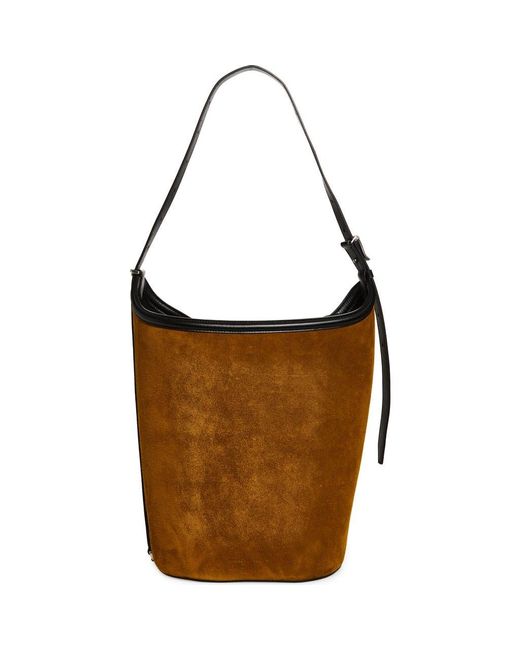 Proenza Schouler Brown Brant Suede Bucket Bag