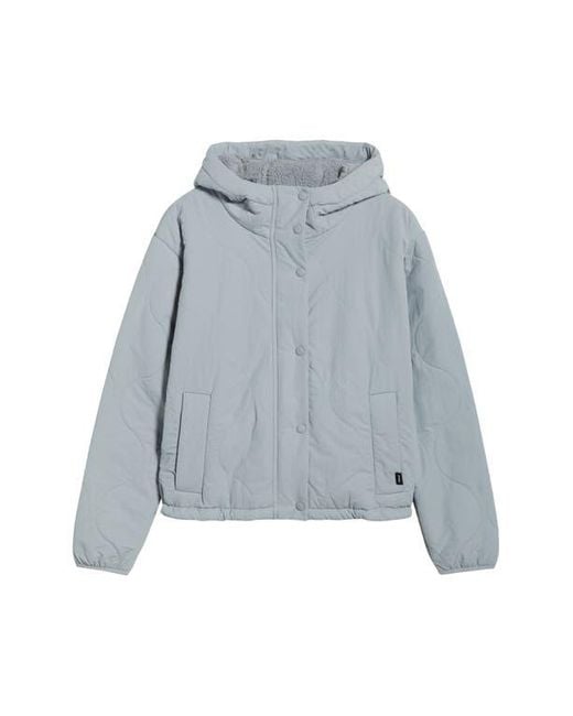 Prana Gray Encinitas Quilted Jacket