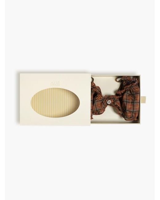 Oddli Black Plaid Bralette