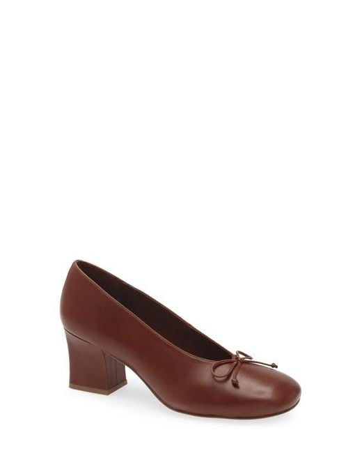 Jeffrey Campbell Red Doll Baby Pump