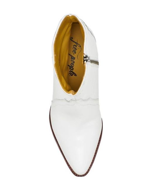 Free People New Frontier Western Boot in White | Lyst