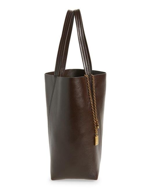Chloé Brown Spin Leather Tote