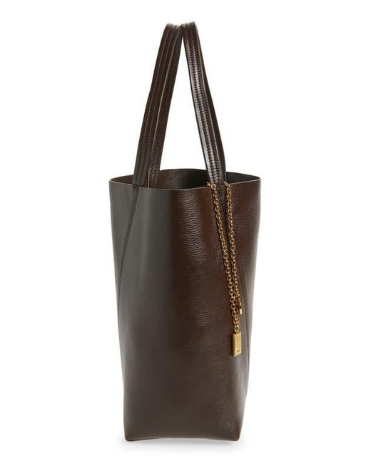 Chloé Brown Spin Leather Tote
