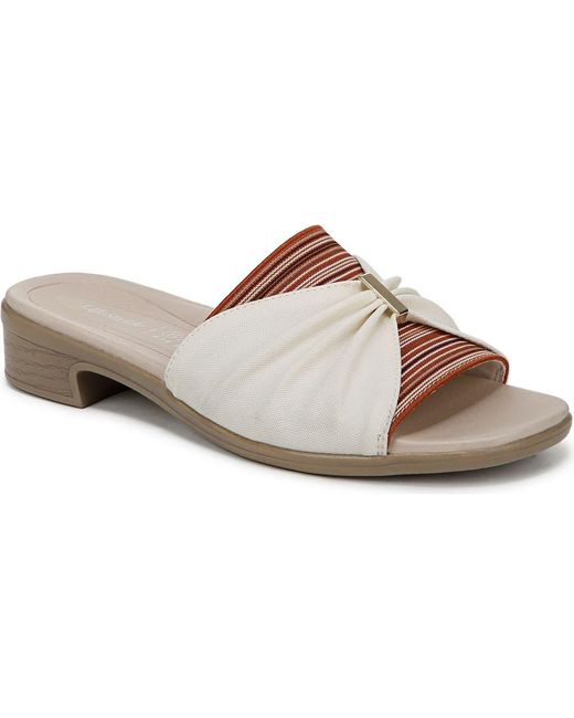 Bzees Brown Paradise Slide Sandal