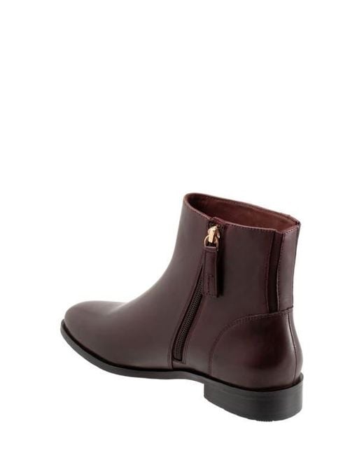 Trotters Brown Ava Bootie