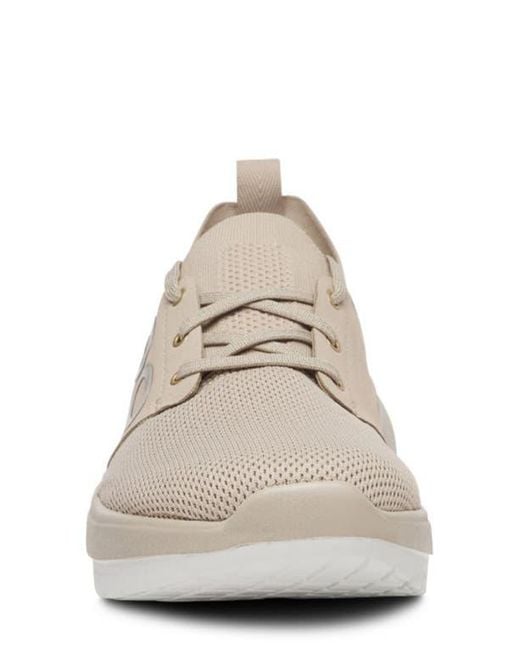 OOFOS Natural Oomy Stride Sneaker