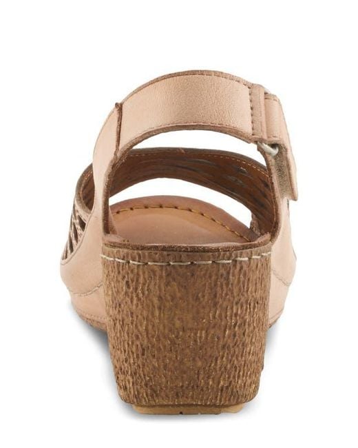 Spring Step Brown Denair Sandal