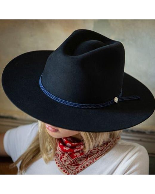 Stetson Blue Four Points Hat