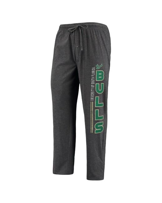 Concepts Sport Heathered Charcoal/green South Florida Bulls Meter