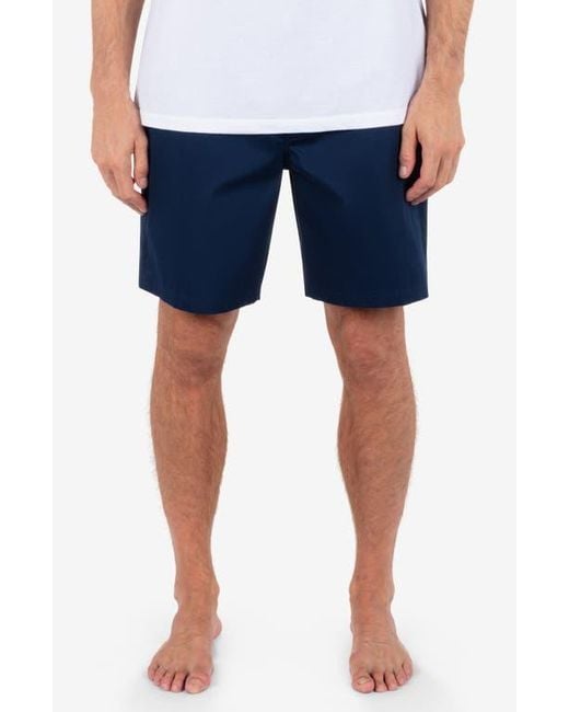 Hurley Blue Icon Walk Shorts for men