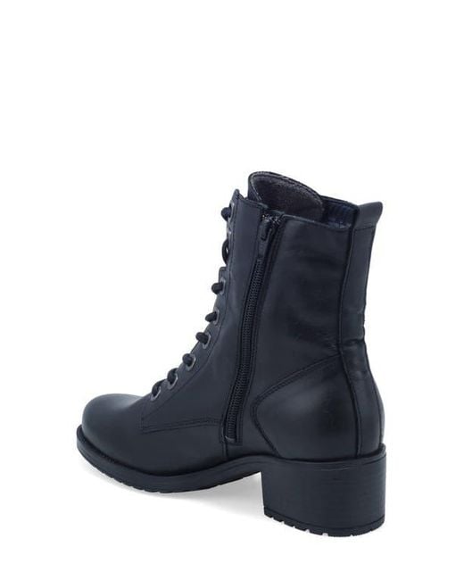 Miz Mooz Blue Juke Lace Up Bootie