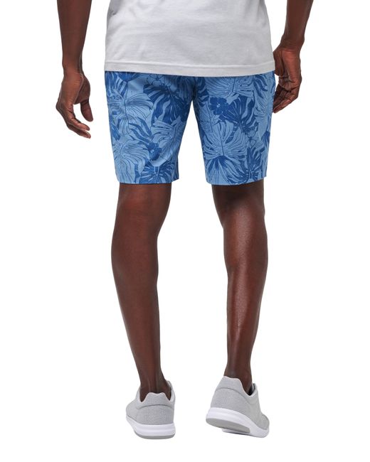 Travis Mathew Blue Ankle Pounders Shorts for men