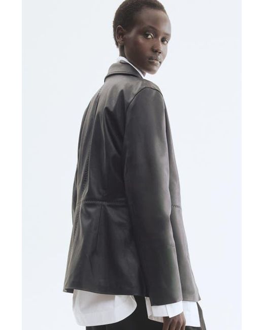 H&M Black Coated Jacket