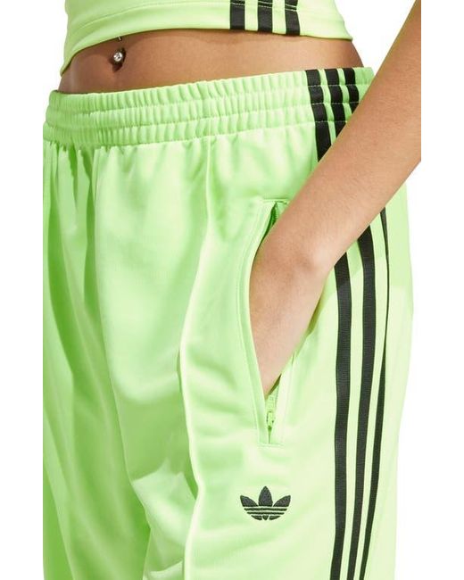 Adidas Green Firebird Recycled Polyester Track Pants