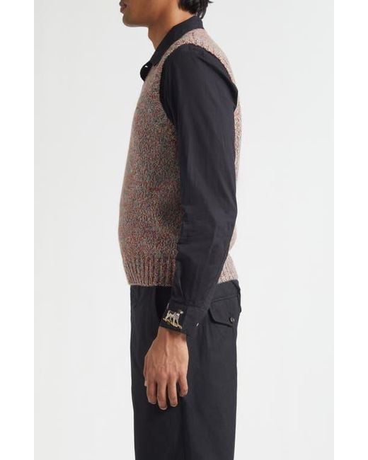 Bode Pink Falls Sweater Vest for men