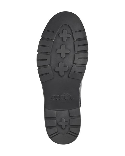 Earth Earth Judie Combat Boot in Black Lyst
