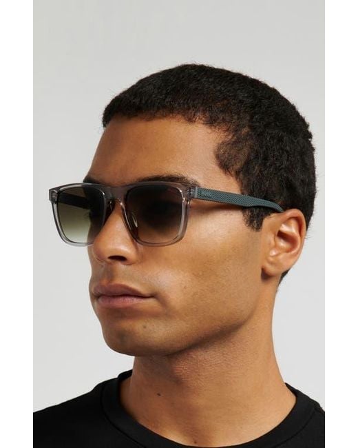 HUGO Green 56Mm Gradient Rectangular Sunglasses for men