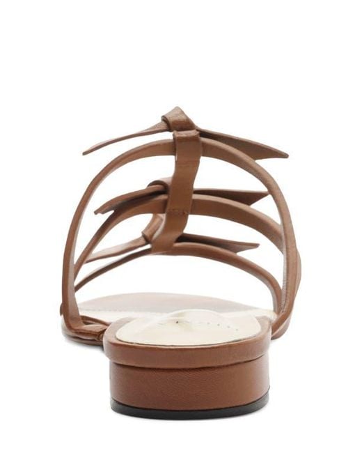 Alexandre Birman Brown Slim Lolita Slide Sandal