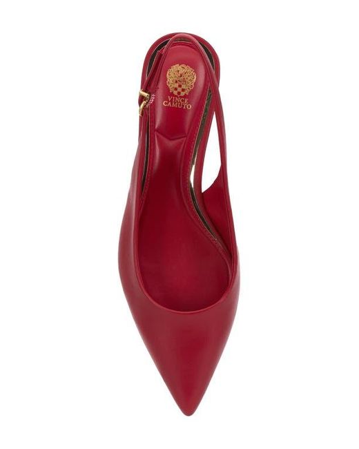 Vince Camuto Red Valiey Slingback Flat