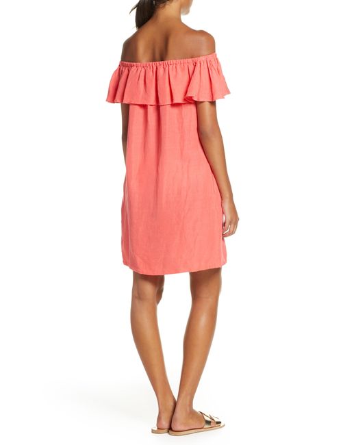 tommy bahama coral dress