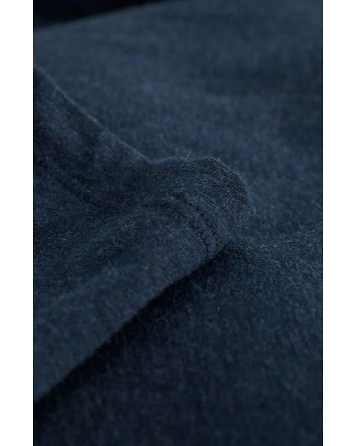 Seasalt Cornwall Blue Easel Long Sleeve Stretch Organic Cotton Top