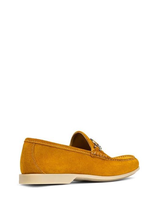Donald J Pliner Orange Augie Bit Loafer for men