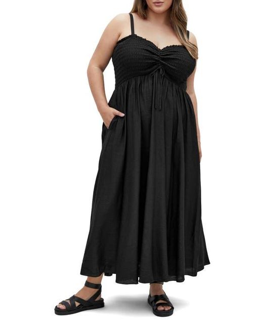 City Chic Maui Maxi Dress in Black | Lyst
