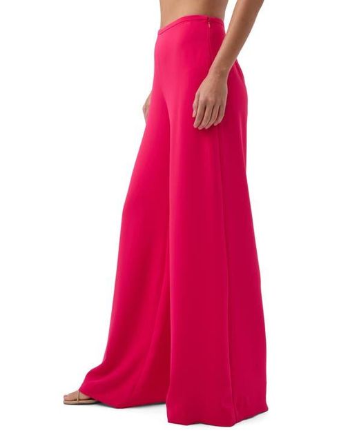 Trina Turk Pink Long Weekend Wide Leg Pant