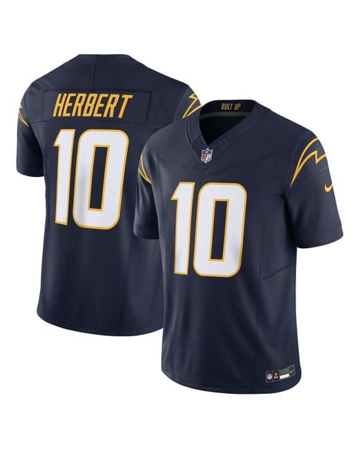 Nike Justin Herbert Navy Los Angeles Chargers Vapor F. U.s. E. Limited  Jersey At Nordstrom in Blue for Men