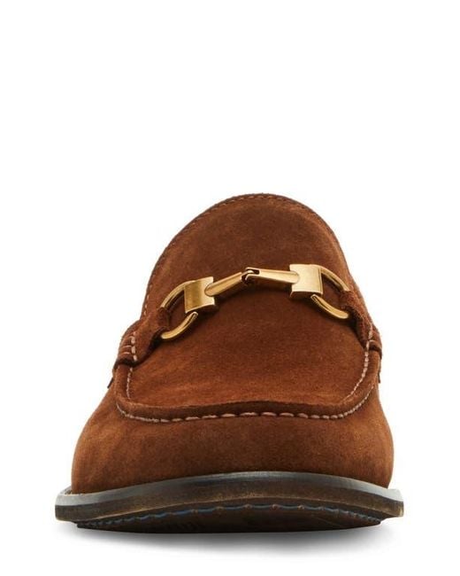 Suede Shoes For Men Steve Madden Alfio Bit Loafer In Brown For Men