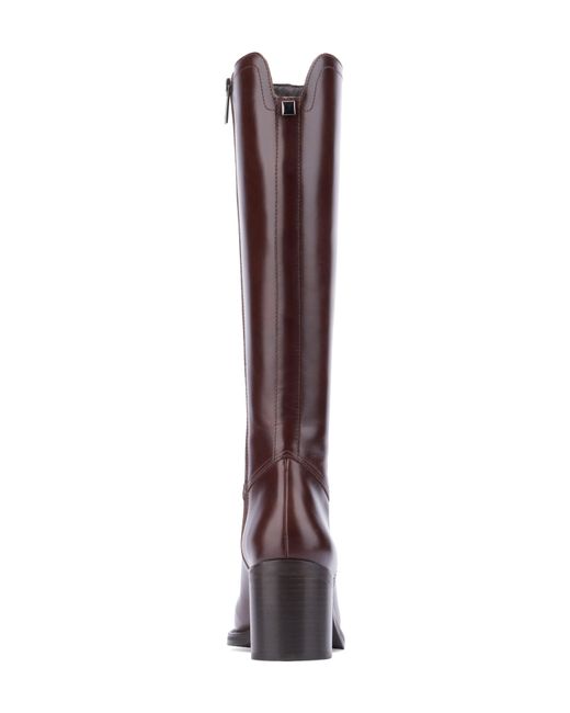 Aquatalia Josephina Knee High Boot in Brown Lyst