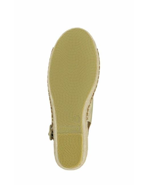 Bernardo Metallic Melila Espadrille Wedge