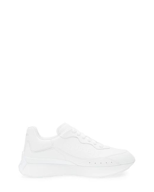 Alexander McQueen White Sprint Runner Sneaker for men