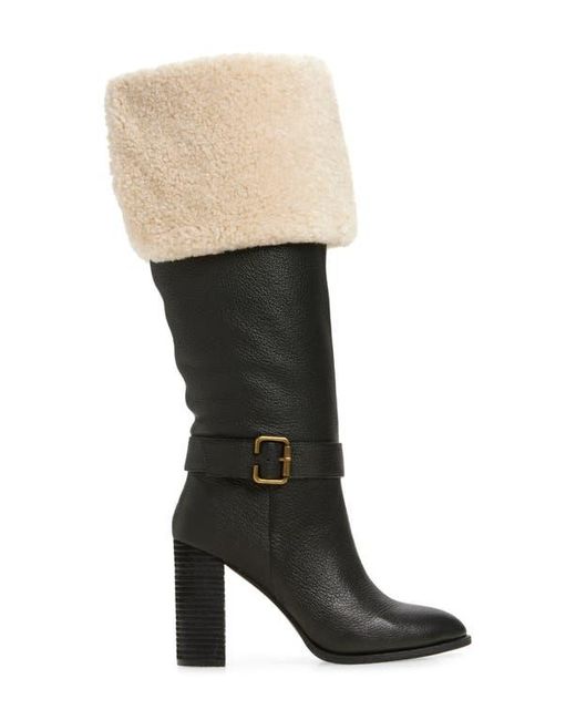 Jeffrey Campbell White Nestle Knee High Boot
