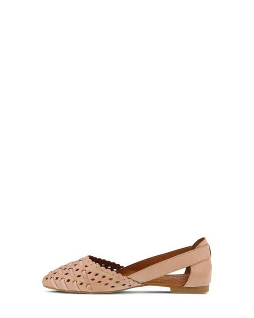 Spring Step Brown Delorse Flat