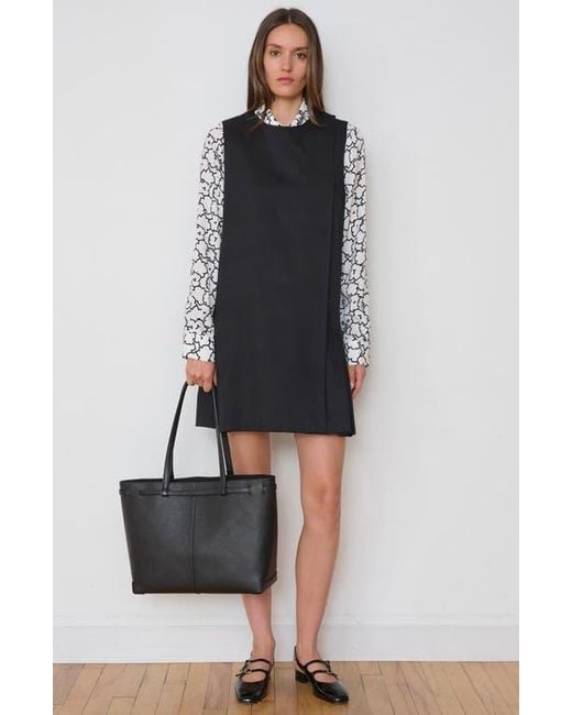 WE-AR4 Black The Pixie Leather Tote