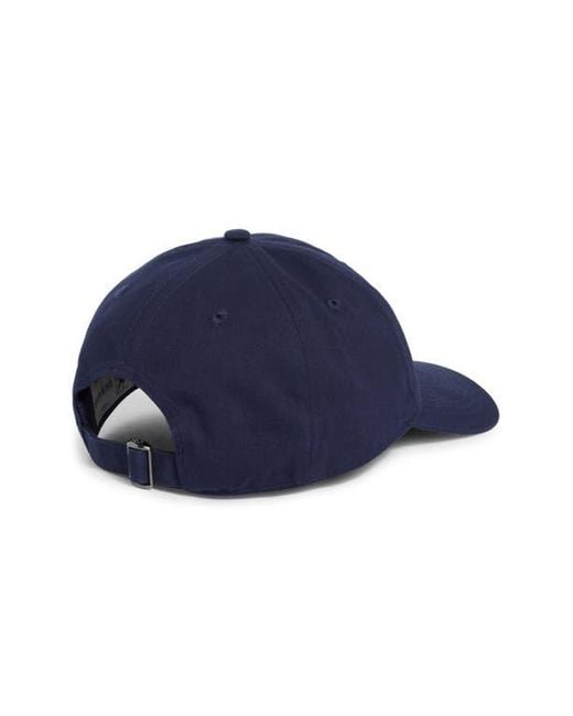 Sporty & Rich Blue New York Tennis Club Cotton Twill Baseball Cap