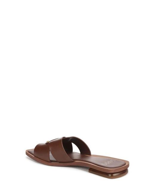 Sarto Brown Etta Toe Loop Sandal
