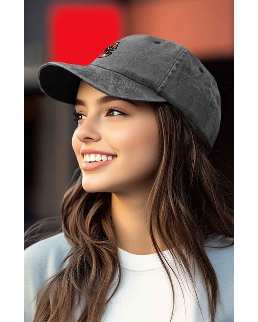 Alix Gray Panda Embroidered Dad Hat for men