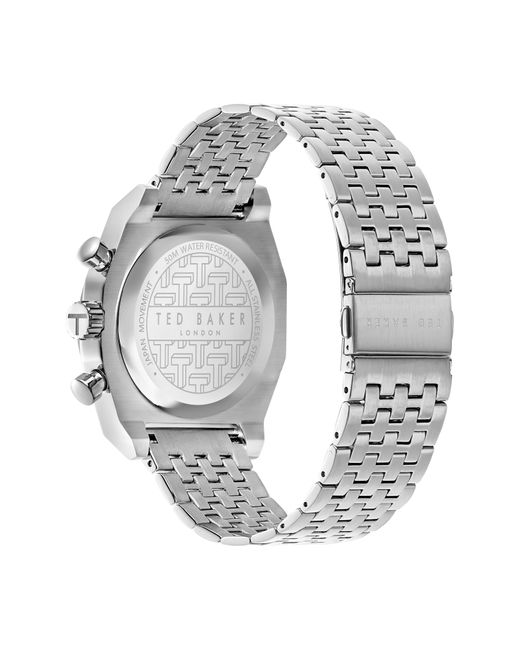 Ted Baker Gray Filey Chronograph Bracelet Watch for men