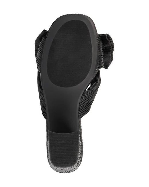 MIA Black Mechelle Slide Sandal