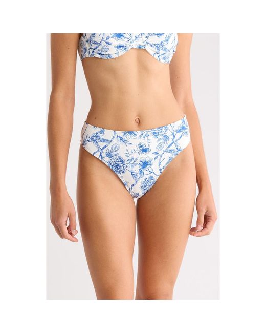Hutch Blue High Waist Bikini Bottoms