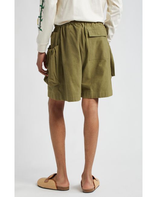 STORY mfg. Green Salt Organic Cotton Shorts for men