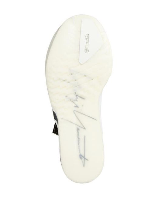 Y-3 White Gender Inclusive Adios 9 Running Sneaker