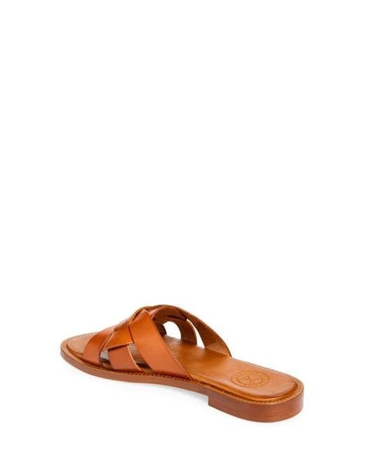 Penelope Chilvers Brown Basque Slide Sandal