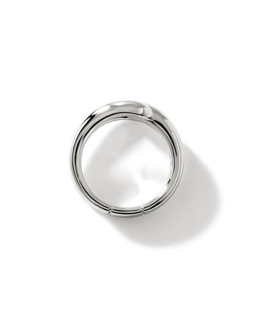 John Hardy Metallic Surf Link Ring