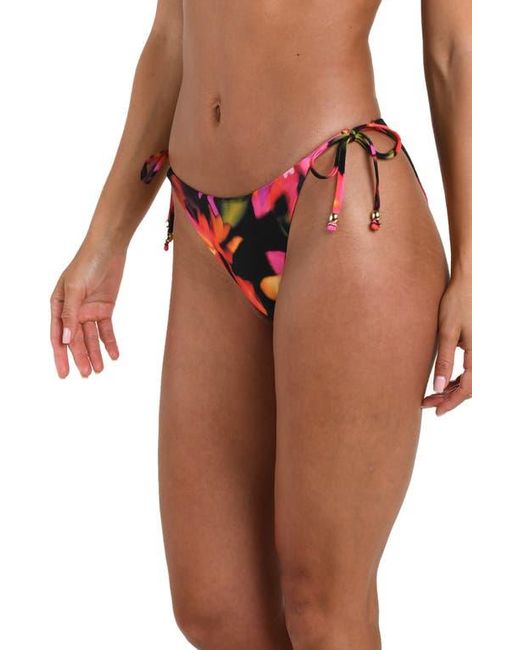 Sunshine 79 Multicolor Floressence Side Tie Bikini Bottoms