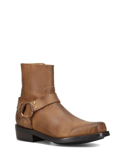 Frye Brown Conway Harness Boot for men