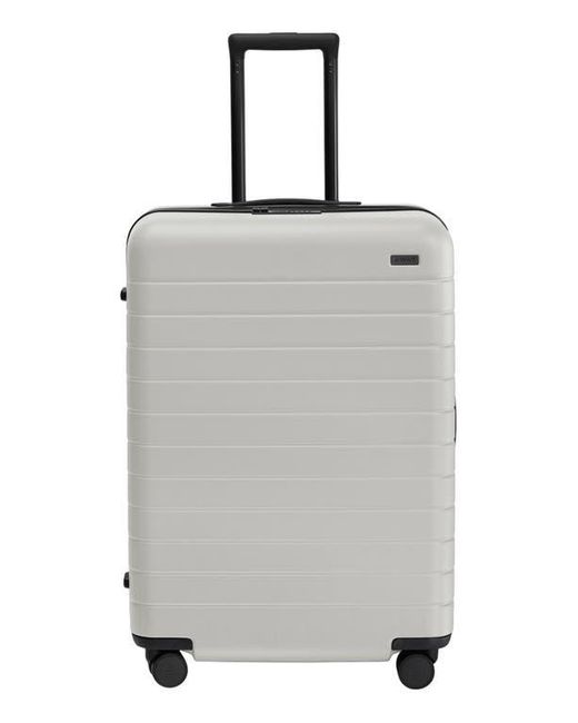 AWAY Gray Flex 26-Inch Spinner Suitcase