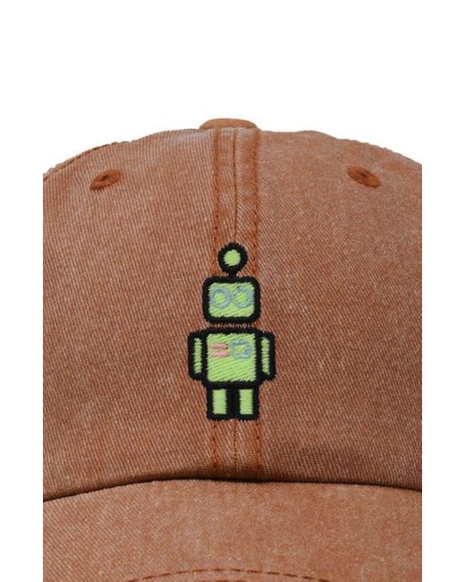 Alix Brown Robot Hat for men